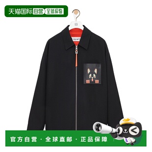 香港直邮LOEWE 男士外套 H526Y02WDG1109 SS2026 黑色 LOEWE x Lo