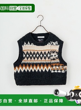 1h可退 日本直邮NEPAL HANDKNIT 女装 全毛 编织 马甲 12568-NP