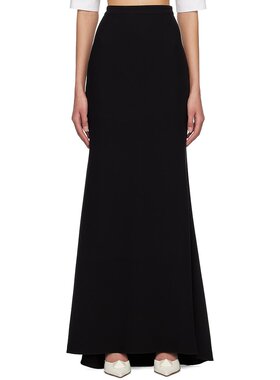 潮奢 Valentino 华伦天奴 女士 黑色 Flared 半身裙 2B3RA9B51MM