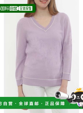 自营incashmereCashmere V-Neck Embroidery Pullover - lily+whi