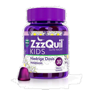 欧洲直邮德国药房WICK维克儿童草本褪黑素安睡软糖30粒优质睡眠