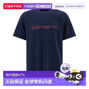 香港直邮CARHARTT T恤 WIP Script I0310472DDXX 男士 1h可退
