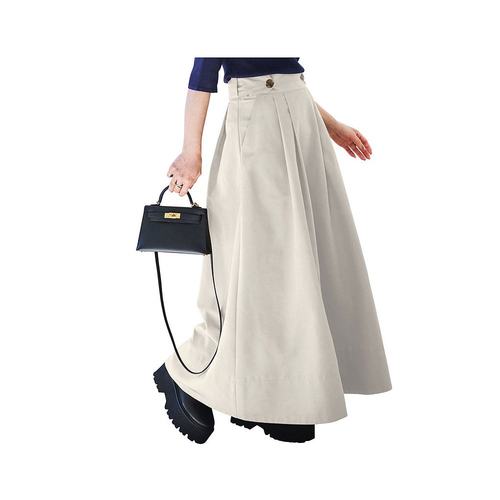 日本直邮KOBE LETTUCE 拨水UV 花粉防护塔克蓬蓬裙 [M4143] 裙子