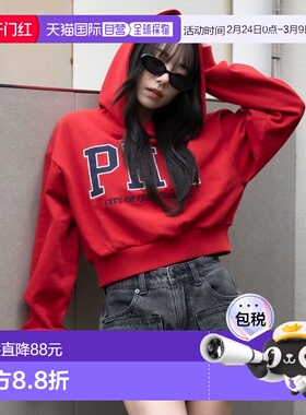 日本直邮WEGO 男装 图案短款连帽卫衣 WE26SP12L0002