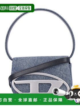 香港直邮DIESEL 女士单肩包 25AX08396P1730H8457 AW2025 蓝色