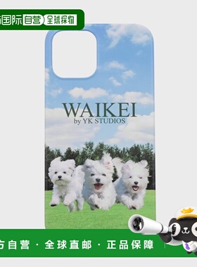 韩国直邮WAIKEI韩国小众设计师狗狗图案时尚日常手机壳YK22SSAC10