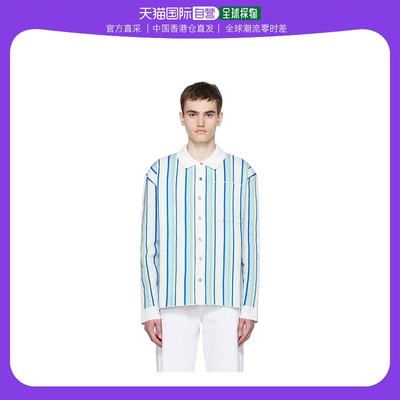 香港直邮潮奢 Jacquemus 男士白色 Le Chouchou 系列 La Chemise