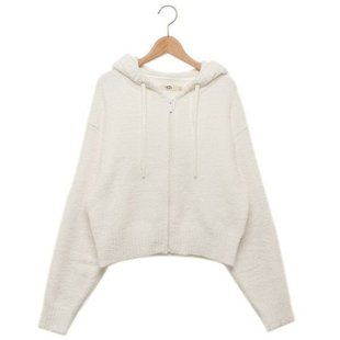HANA 女士1136871 AXES UGG CREAM ZIP CRM HOODIE
