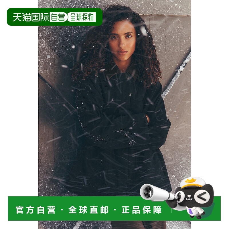 美国直邮Alo Yoga Barn 斜纹夹克 - 黑色/摩卡醇棕