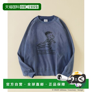 1h可退 日本直邮EDIFICE 男女同款 Le Petit Nicolas联名做旧感纯