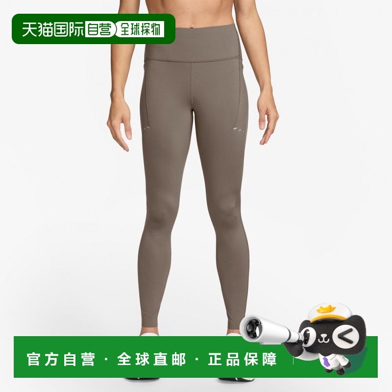 日本直邮Nike 女士Dri-FIT Swift高腰7/8长裤带口袋跑步紧身裤[HJ,运动/瑜伽/健身/球迷用品,田径运动服,淘宝优惠券,粉丝福利购,淘宝优惠卷