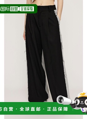 日本直邮SLY 直筒裤 BLK [SL3994EW030585] 黑色上衣