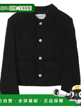 日本直邮CELINE 夹克 Saint Germain 夹克 黑色 女款 rv09w 333j
