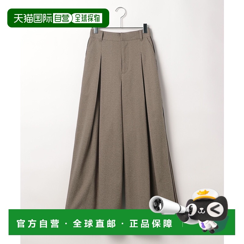 1h可退 日本直邮PAGEBOY 女士经典鱼骨纹高腰长裤 151244