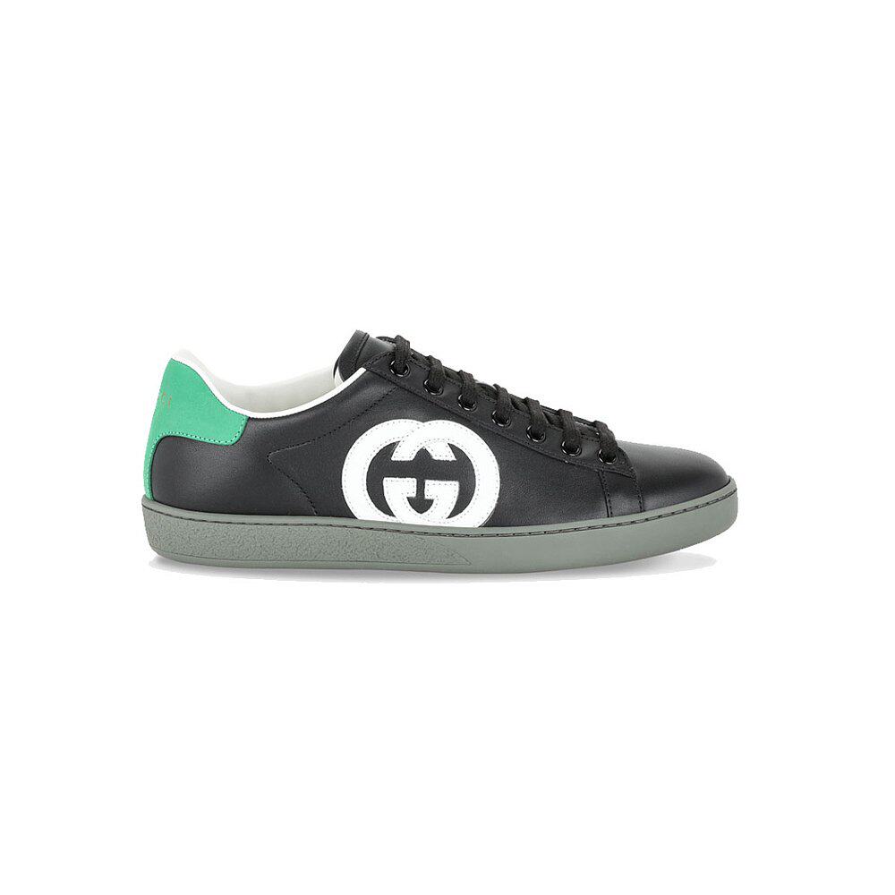 Gucci 黑色GG休闲运动鞋 6278231XG70