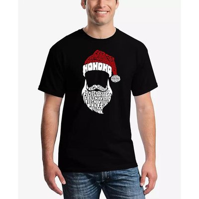 美国直邮LA Pop Art 男士 Feliz Navidad 圣诞老人文字艺术 T恤