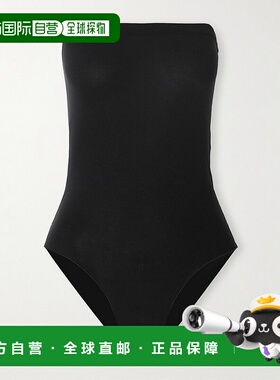 香港直邮Alaia 女士 无肩带弹性针织连体衣 AA9B0319M8266性感
