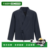 黑色 香港直邮KENZO V领休闲夹 FG55VE1409TX76 SS2026 男士 外套