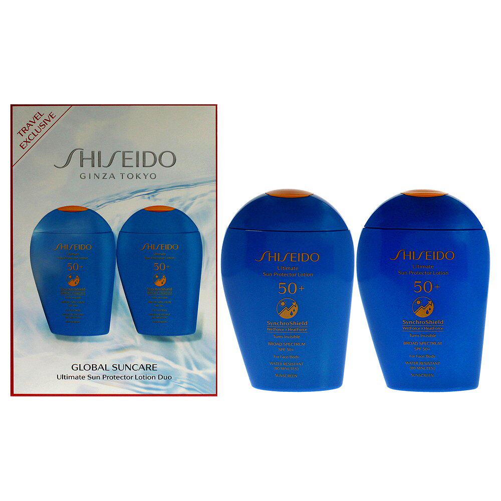 Shiseido蓝胖子防晒霜SPF 50 Plus Duo女士-296ml防晒霜