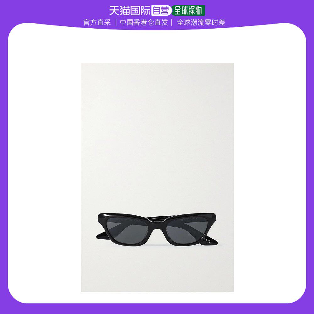 香港直邮潮奢 oliver peoples 女士x khaite 板材金色金属猫眼太