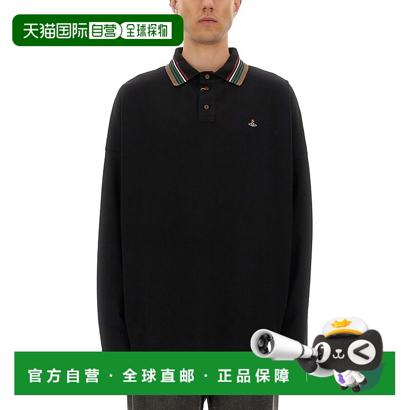 香港直邮VIVIENNE WESTWOOD 男士POLO衫 2H01000QJ0009N401