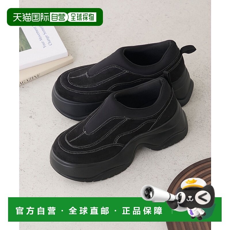 1h可退 日本直邮forksy. 女士复古风厚底一脚蹬休闲鞋 FOsd197