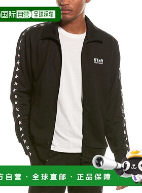 自营Golden Goose Star Collection Zipped Sweatshirt - black