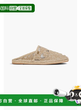 1h可退 香港直邮valentino 华伦天奴 女士 系带麻底鞋 W0S0IZ7CBR