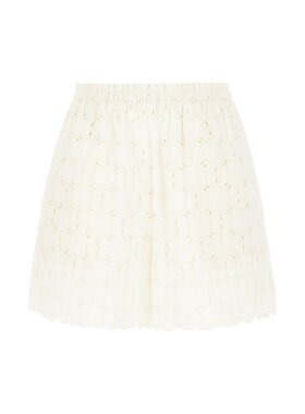 潮奢 Moncler 盟可睐 女士 laces 米白色短裤 2B00011598IP034