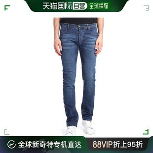 JEANS 男士 蓝色弹力棉质牛仔裤 香港直邮VERSACE A2GSA0SA 60359