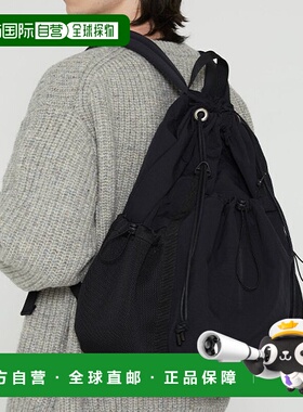 韩国直邮MIMTHEWARDROBE男士背包M233NB2BK_1 DRAWSTRING BACKPAC