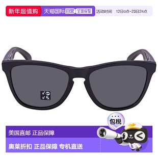自营Oakley Frogskins Prizm Black Polarized Square Unisex Sun