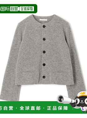 1h可退 日本直邮GALERIE VIE 女士细腻质感圆领夹克 23074407111