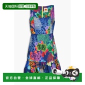 印花罗缎迷你连衣裙 1h可退 334032V RIO 女士 香港直邮潮奢 FARM