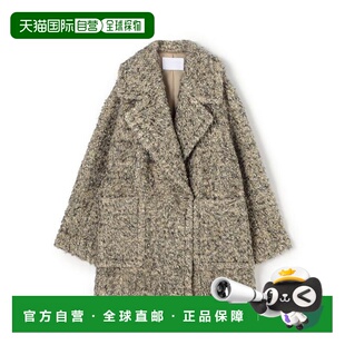 1h可退 日本直邮TOMORROWLAND Kate 大领大衣外套皮草