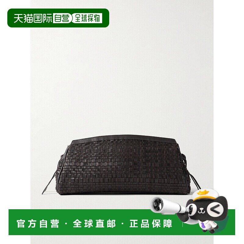 1h可退 香港直邮潮奢 Staud 女士 Maude 编织皮革手包 H25F2020WV