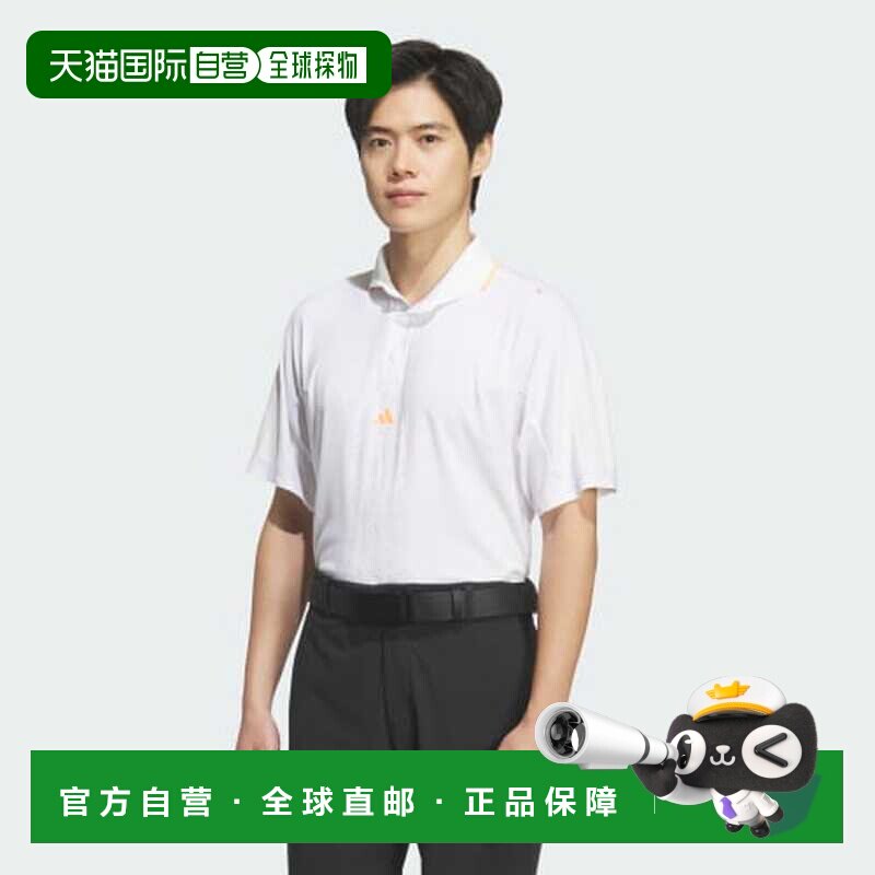 日本直邮adidas 365巡回系列 Climacool 提花 短袖 Polo衫高尔夫