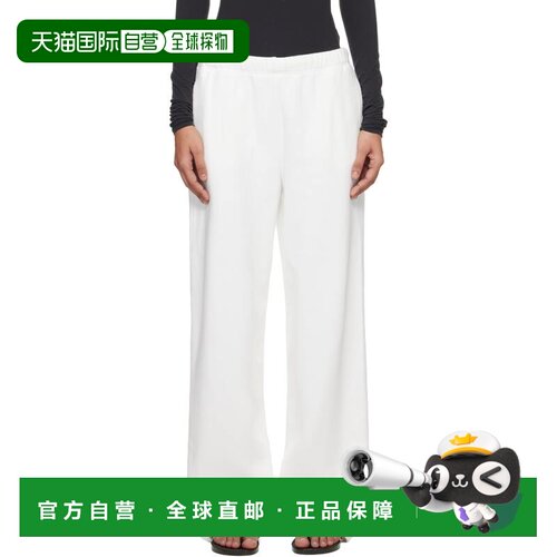 香港直邮SKIMS 女士 灰白色 Cotton Fleece Classic Straight Leg