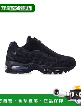 1h可退 香港直邮Nike 耐克 男士 Air Max 95 Big Bubble 拉链黑色
