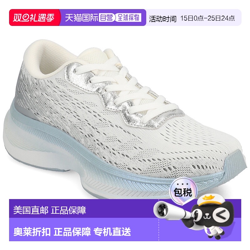 自营 journee collectionJournee女式Blume休闲运动鞋-白色 美国