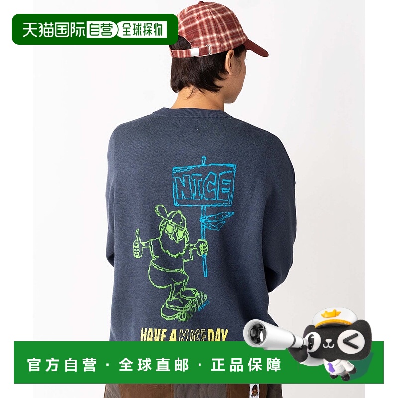 1h可退 日本直邮gym master 男女同款 宽松版型 针织圆领T恤 NICE