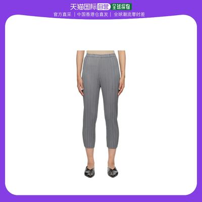 香港直邮潮奢 Pleats Please Issey Miyake 女士褶饰弹性休闲裤