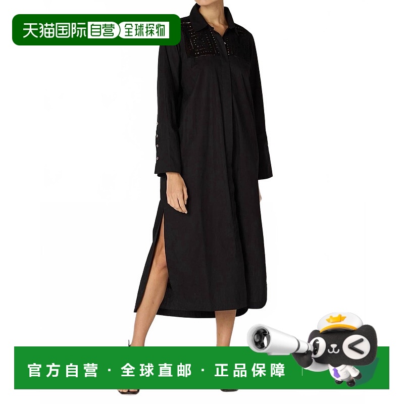 自营cleobellaBailey Midi Dress In Black - black 美国奥莱直发