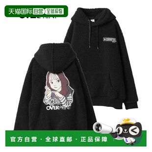 SING print男女同款 GIRL联名刺绣宽松博柏连 日本直邮over 1h可退