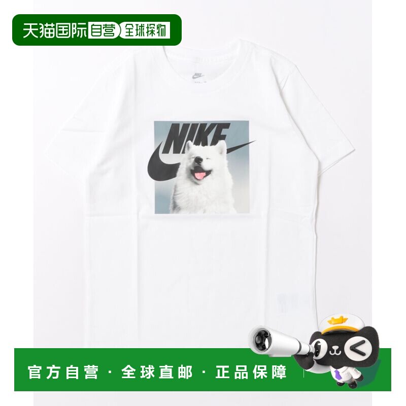 1h可退 日本直邮耐克 NIKE 儿童 纯棉圆领T恤 IO1977图片
