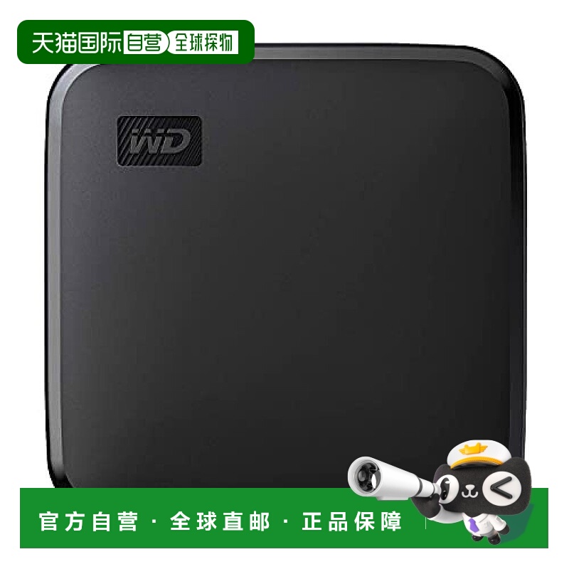 【日本直邮】Western Digital可携带SSD卡1TB WDBAYN0010BBK-WESN