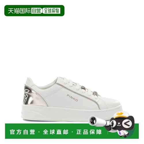 香港直邮PINKO 女士休闲鞋 SS0131P001ZX8 SS2026 白色 Iris 01 -