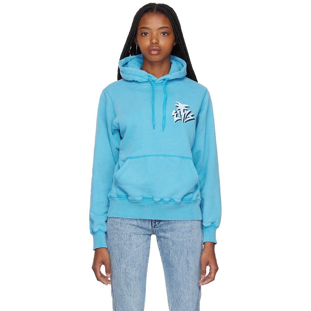 潮奢 Eytys 女士 独家发售蓝色 Lewis 连帽衫 A064001