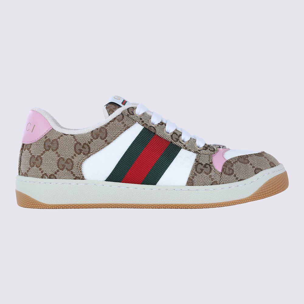 GUCCI 女士运动鞋 817276FAD3U9750 CO 白色 Screener运动鞋