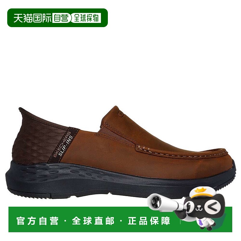 日本直邮Skechers 运动鞋 Parson-Oswin 深棕色 (skj-204866ww-cd